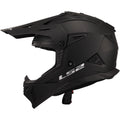 Helmet Gate II Solid Full Face MX Motorcycle Helmet - Matte Black Product View