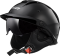 LS2 REBELLION MOTORCYCLE HALF HELMET