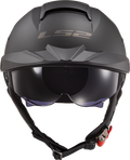 LS2 REBELLION MOTORCYCLE HALF HELMET