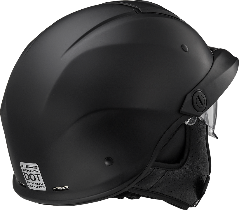 LS2 REBELLION MOTORCYCLE HALF HELMET