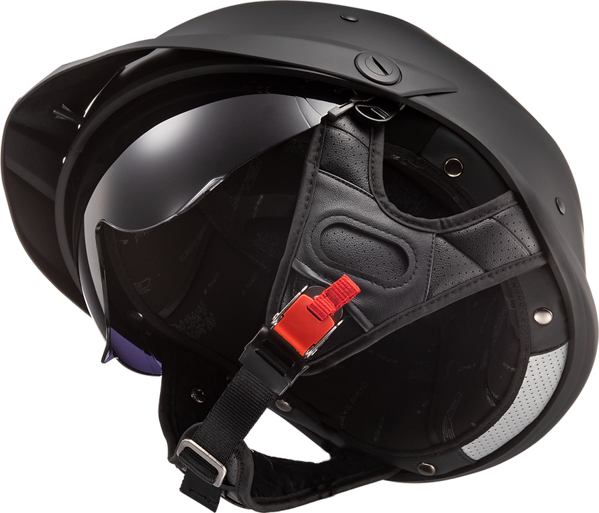 LS2 REBELLION MOTORCYCLE HALF HELMET