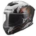 Rapid III Dreamcatcher Full Face Motorcycle Helmet - Chameleon White Product View