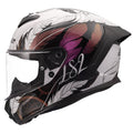 Rapid III Dreamcatcher Full Face Motorcycle Helmet - Chameleon White Product View