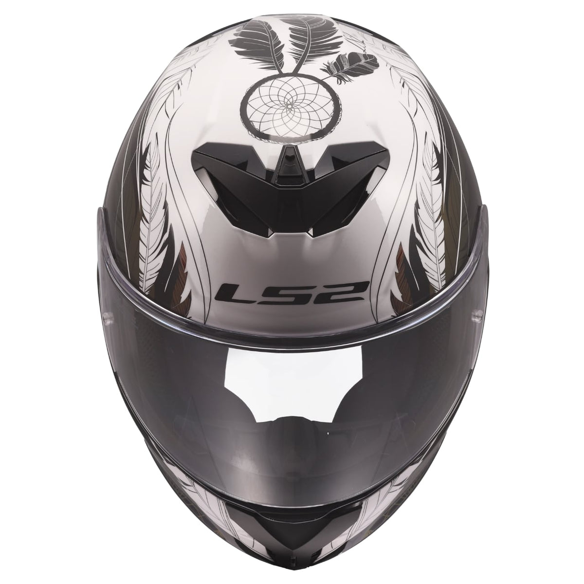 Rapid III Dreamcatcher Full Face Motorcycle Helmet - Chameleon White Product View