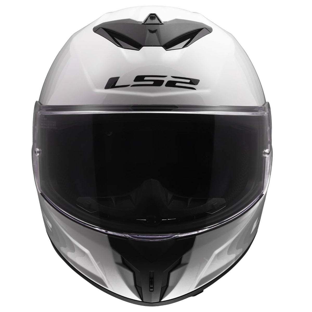 Rapid III Flow Full Face Motorcycle Helmet - Gloss White/Gray/Black Product View