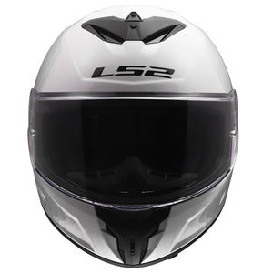 Rapid III Flow Full Face Motorcycle Helmet - Gloss White/Gray/Black
