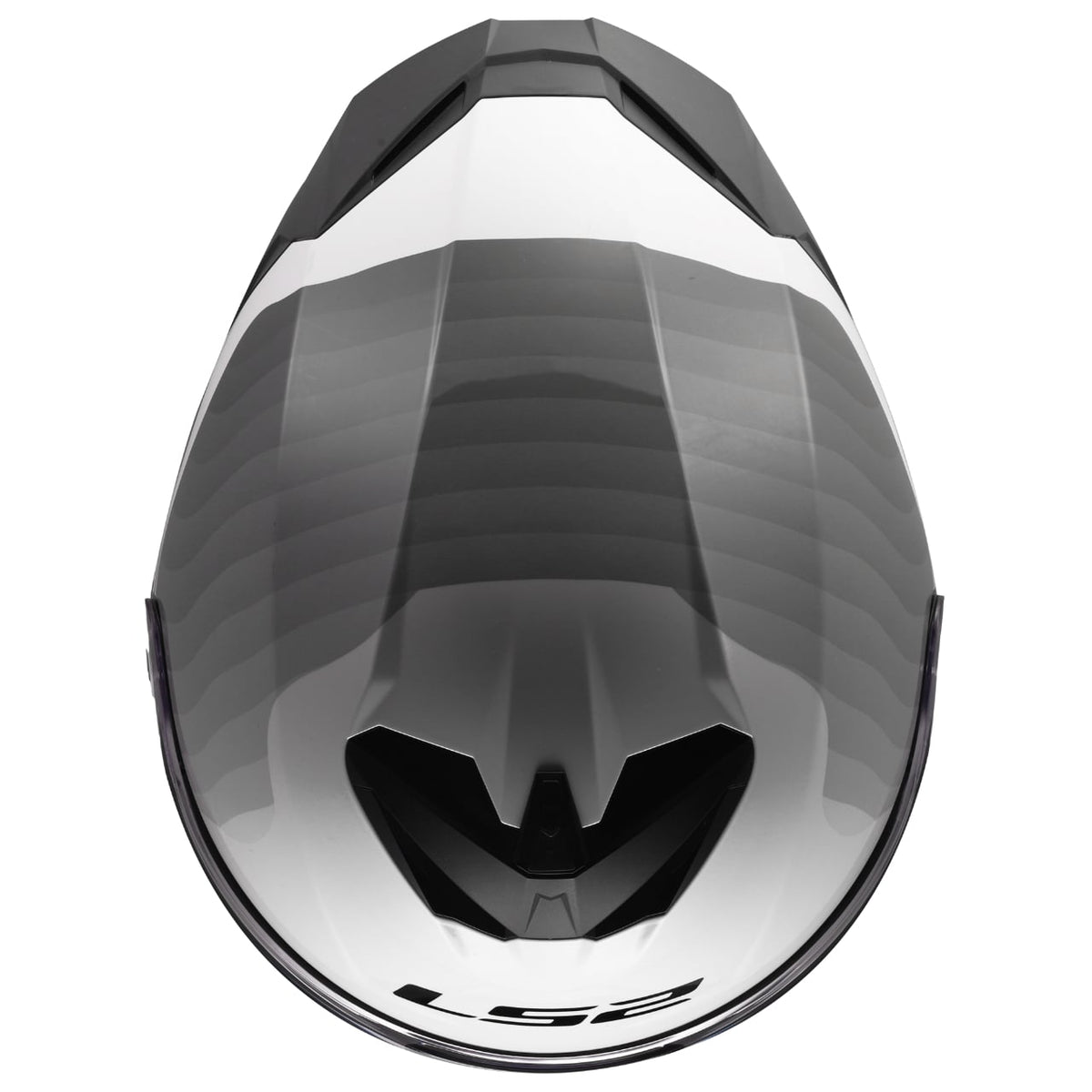 Rapid III Flow Full Face Motorcycle Helmet - Gloss White/Gray/Black Product View