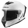 Rapid III Solid Full Face Motorcycle Helmet - Gloss White Product View