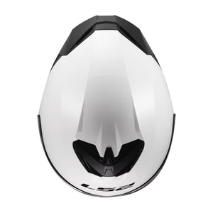 Rapid III Solid Full Face Motorcycle Helmet - Gloss White
