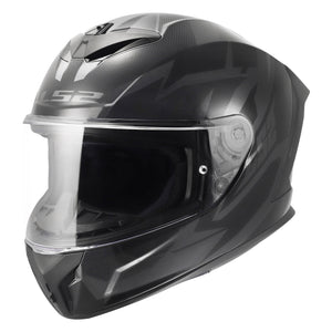 Rapid III XTREM Full Face Motorcycle Helmet - Matte Black/Gray