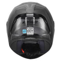 Rapid III XTREM Full Face Motorcycle Helmet - Matte Black/Gray Product View