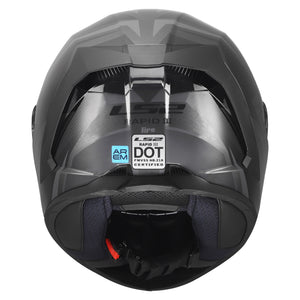 Rapid III XTREM Full Face Motorcycle Helmet - Matte Black/Gray