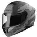 Stream II Shadow Full Face Helmet with SunShield - Matte Gray/Gray/Black Product View