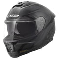 Helmet Stream II Fury Full Face Motorcycle Helmet with SunShield - Gloss Black/Gray Product View