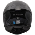 Helmet Stream II Fury Full Face Motorcycle Helmet with SunShield - Gloss Black/Gray Product View