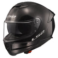 Helmet Stream II Solid Full Face Motorcycle Helmet with SunShield - Gloss Black Product View