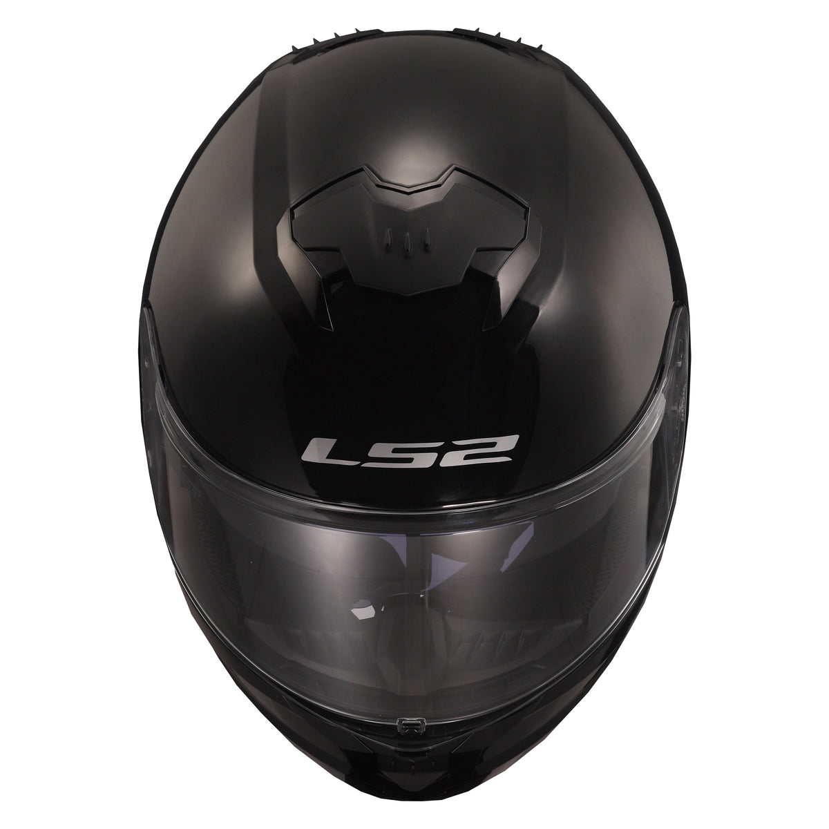 Helmet Stream II Solid Full Face Motorcycle Helmet with SunShield - Gloss Black Product View