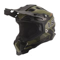 Helmet Subverter Evo Battalion Motocross Motorcycle Helmet - Gloss Green/Black Product View
