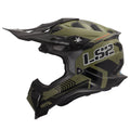 Helmet Subverter Evo Battalion Motocross Motorcycle Helmet - Gloss Green/Black Product View
