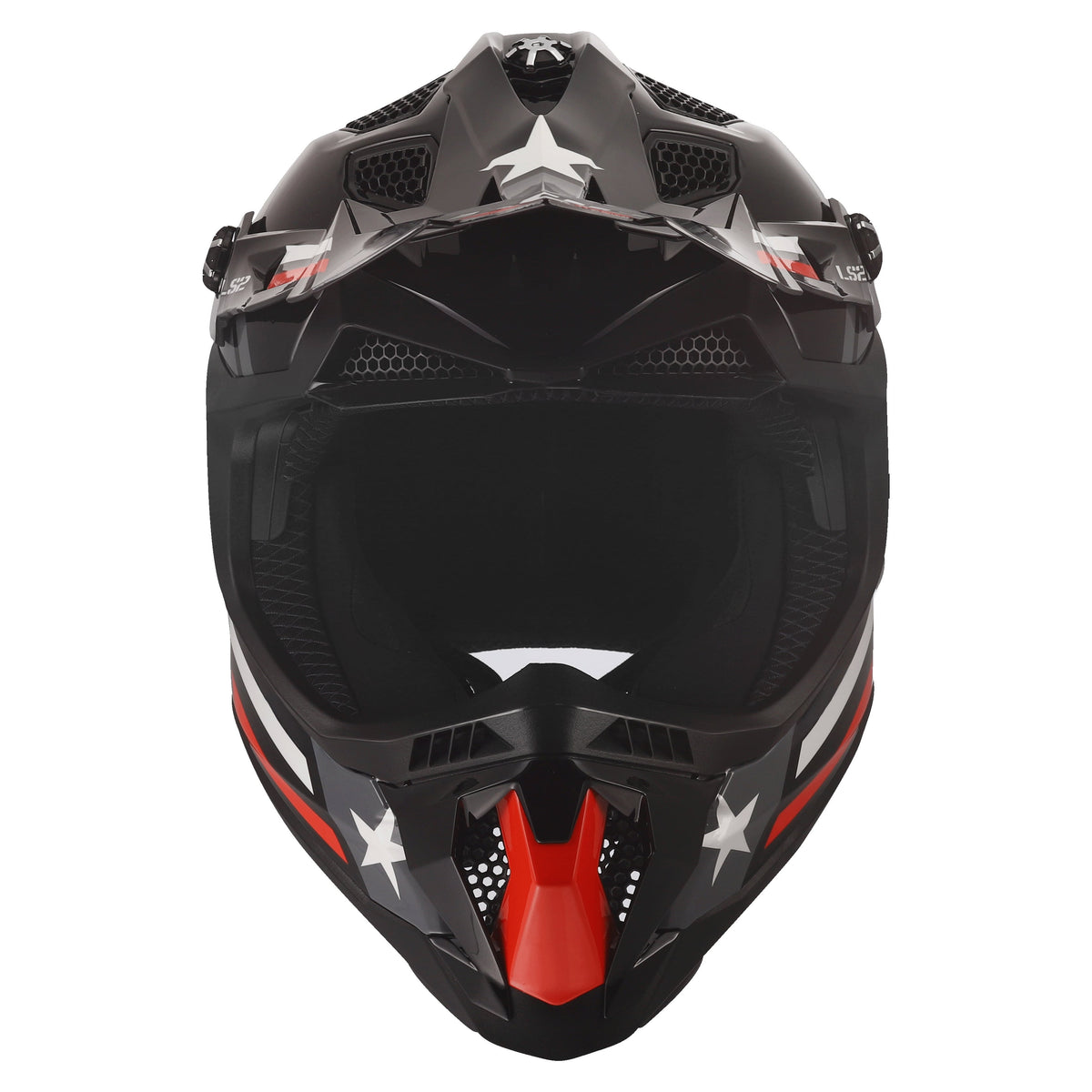 Helmet Subverter Evo Trooper Motocross Motorcycle Helmet - Gloss Black/White Product View
