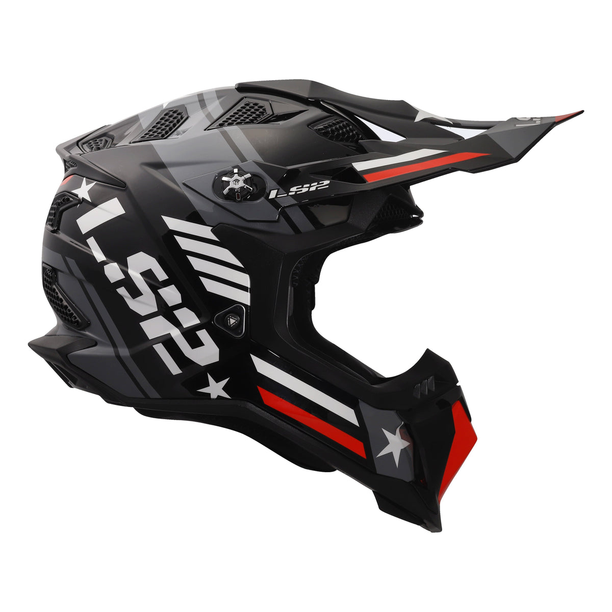 Helmet Subverter Evo Trooper Motocross Motorcycle Helmet - Gloss Black/White Product View