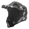 Helmet Subverter Evo Vector Motocross Helmet - Gloss Black/Gray/White Product View