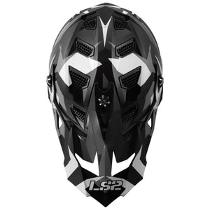 Helmet Subverter Evo Vector Motocross Helmet - Gloss Black/Gray/White