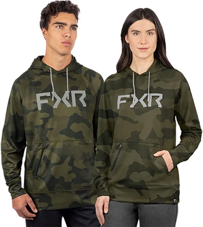 FXR Unisex Pilot UPF PO Hoodie Lightweight Sunshield UV Protection