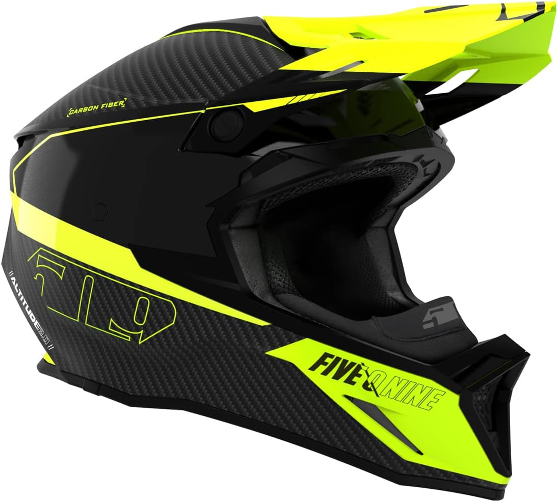 509 Altitude 2.0 Carbon Fiber Helmet – Acid Green Matte