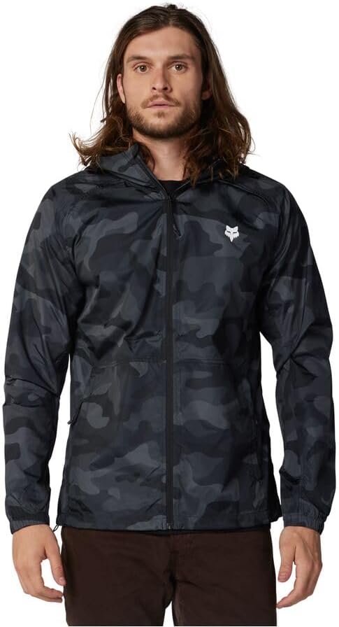 Fox Head Windbreaker for Men with DWR Rain Protection