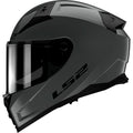 Citation II Full Face Motorcycle Helmet with SunShield - Battleship Gray Product View
