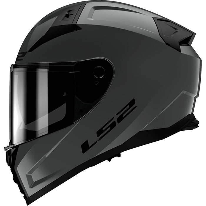 Citation II Full Face Motorcycle Helmet with SunShield - Battleship Gray Product View