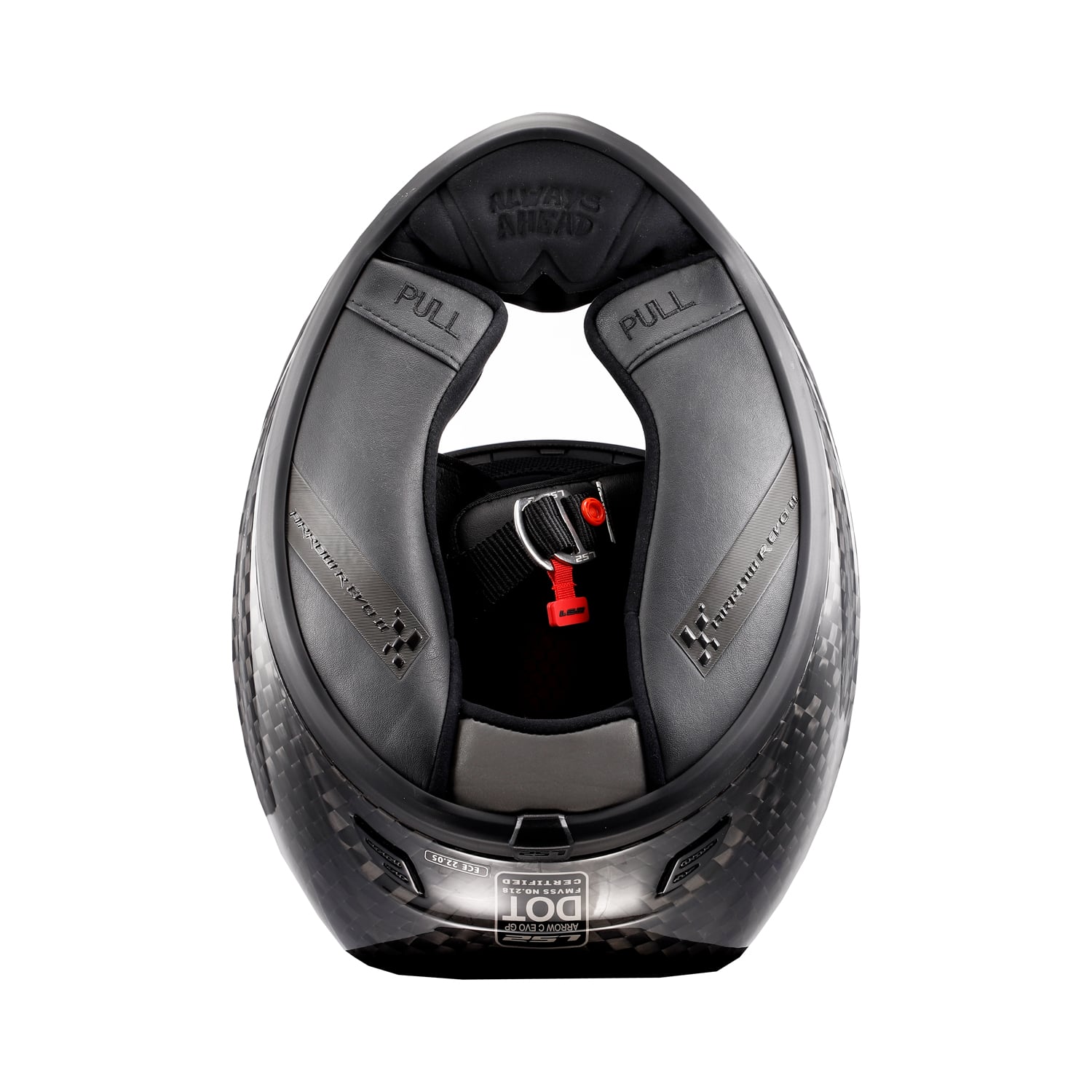 Helmet Arrow C EVO GP Solid Full Face Motorcycle Helmet - Matte Carbon Product View