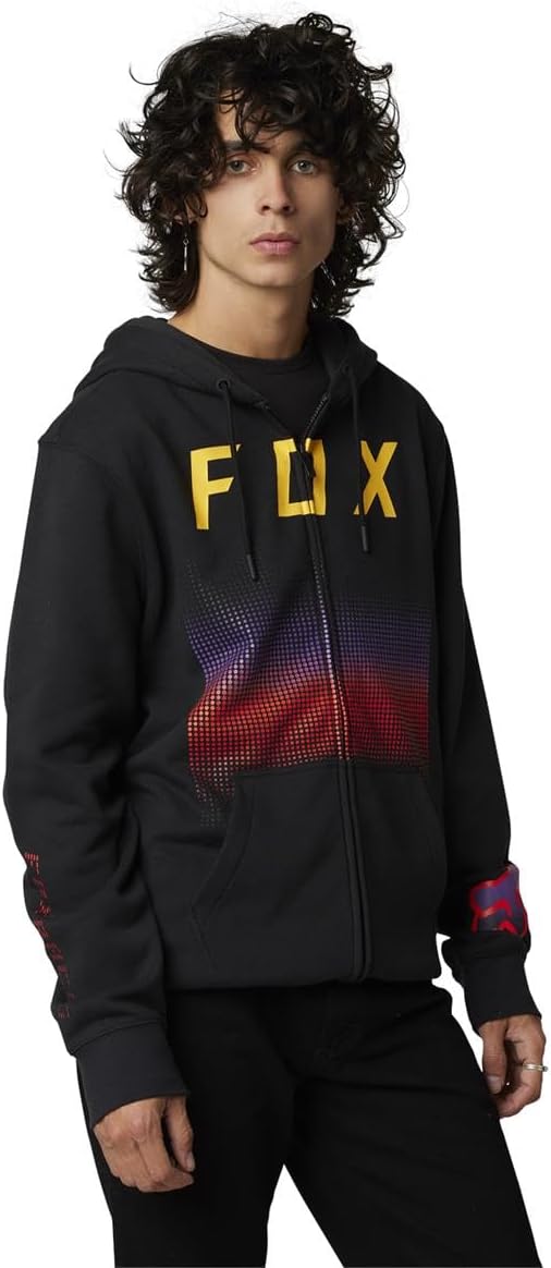 Fox Racing FGMNT Men’s Zip-Up Hoody Black
