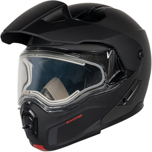 Ski-Doo Exome Sport Radiant Snowmobile Helmet – DOT Certified Modular Heated Helmet