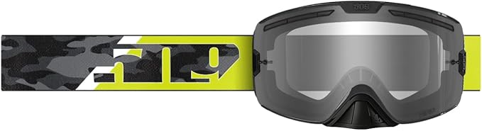 Offroad goggle with quick-change lens and HCS high contrast optics