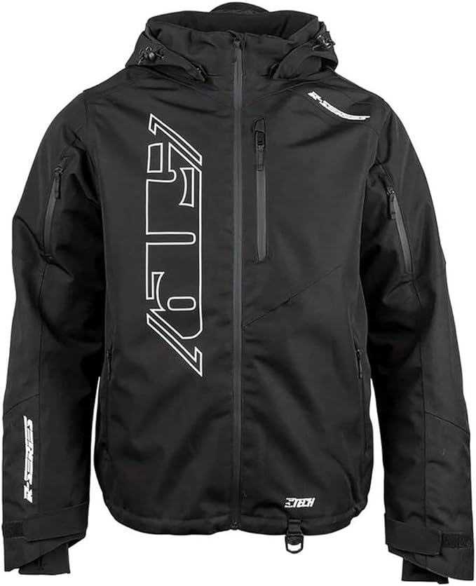 Durable snowmobile jacket with 600D reinforced forearms by 509