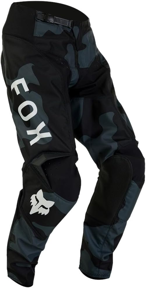 Fox Racing Men’s 180 Black Camo Motocross Pants front view