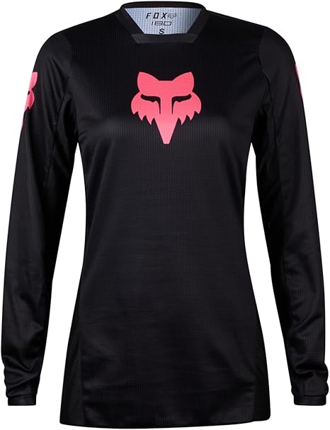 Fox Racing Womens Blackout Motocross Jersey Black