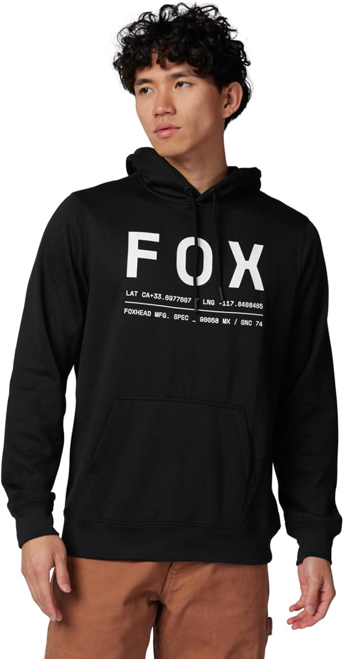 Men’s Non Stop Hoodie – Kangaroo Pocket and Logo Graphic