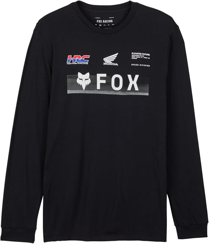 Fox Racing Mens Fox X Honda Premium Long Sleeve Tee