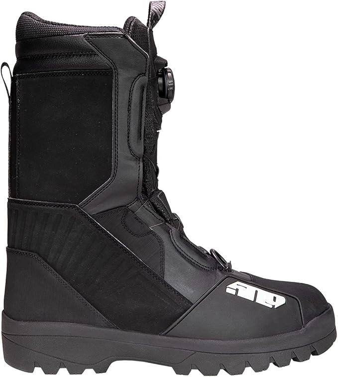 509 Raid Single Boa Snowmobile Boot black insulated waterproof