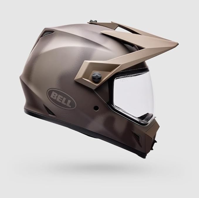 Protective adventure helmet with MIPS impact system for dirt and highway riders