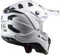 Helmet Subverter Evo Solid Full Face MX Motorcycle Helmet - Gloss White Product View