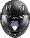 Valiant II Blackout Modular Helmet with SunShield - Matte Black Product View