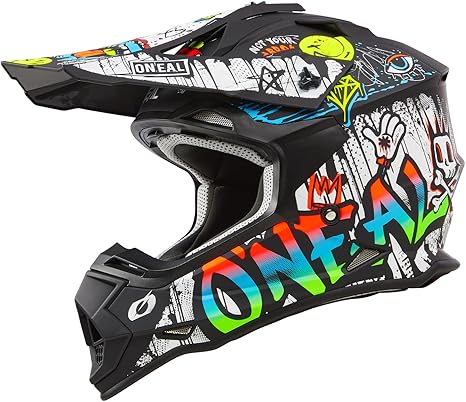 O’Neal 2SRS Youth Rancid Helmet – ABS Shell, DOT & ECE Certified