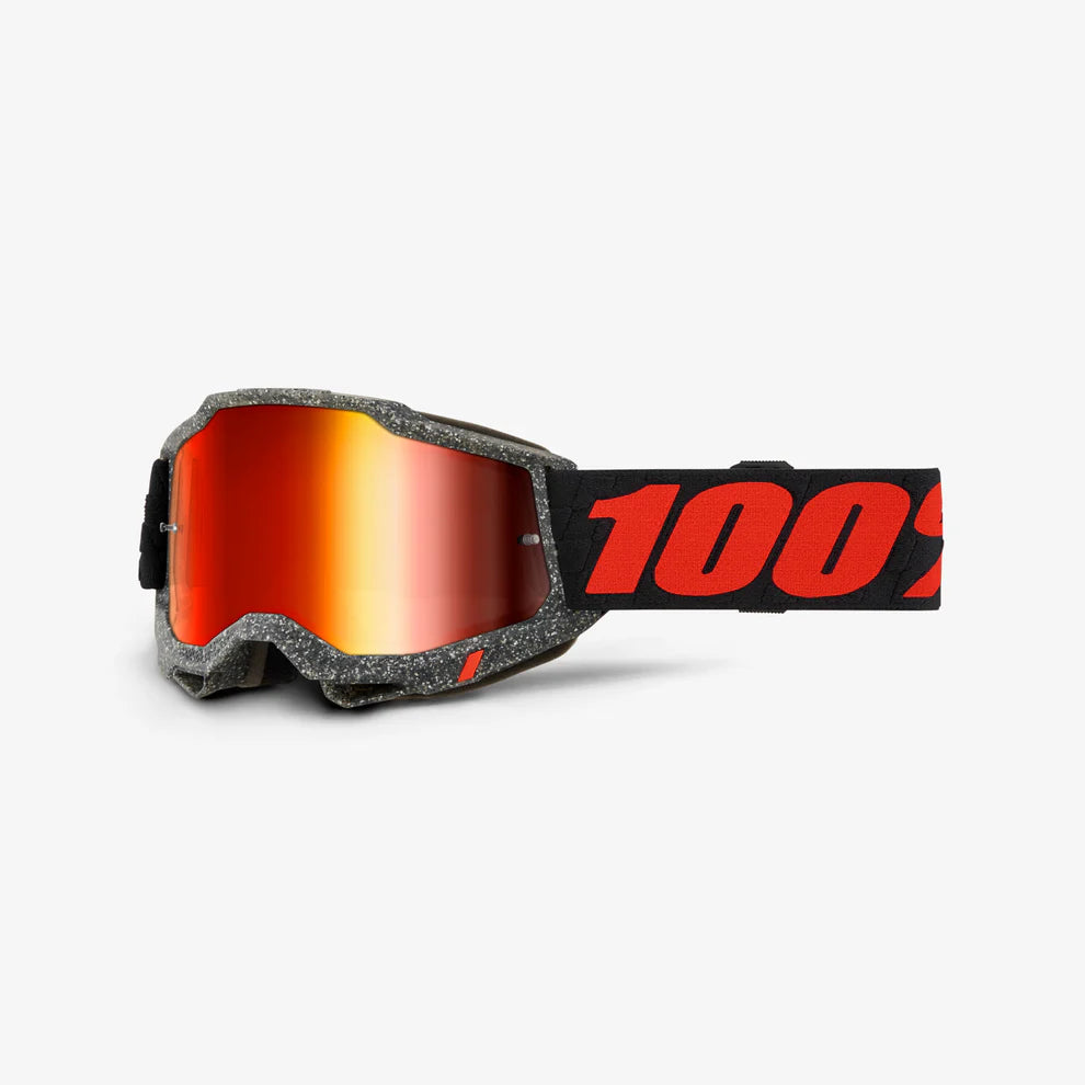 100% ACCURI 2 HUARAKI GOGGLE - MIRROR RED