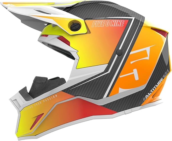 509 Altitude 2.0 Carbon Fiber Snowmobile Helmet