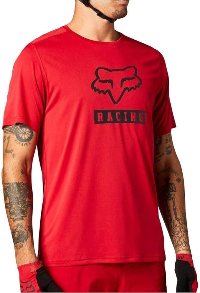 Fox Racing Men’s Ranger SS Mountain Bike Jersey – Front View