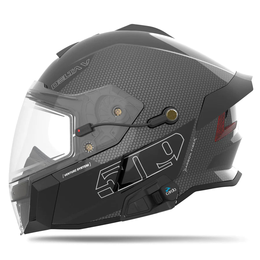 509 Delta V Carbon Commander Snowmobile Helmet